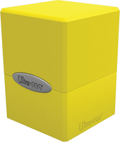 Satin Cube Deck Lemon Yellow - Ultra Pro