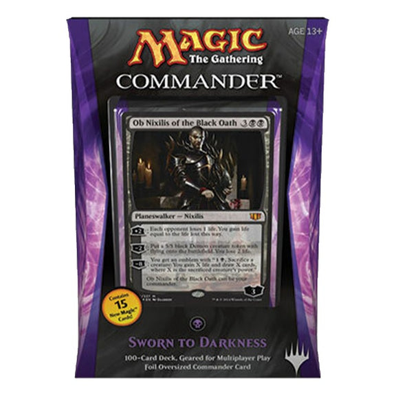 2014 Commander Deck Sworn to Darkness - Magic the Gathering