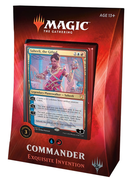 2018 Commander Deck Exquisite Invention - Magic the Gathering