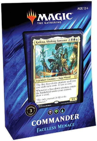 2019 Commander Deck Faceless Menace - MTG - Magic the Gathering