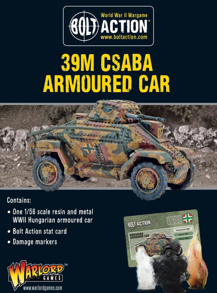 Hungary 39M CSABA Armoured Car - Bolt Action