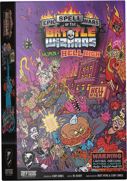 Epic Spell Wars of the Battle Wizards 5: Hijinx at Hell High - Cryptozoic Entertainment