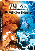 Tic Tac K.O. Dragons vs Unicorns - Teeturtle