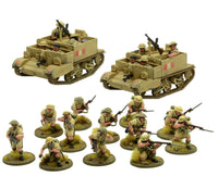 British 8th Army Carrier Patrol - Bolt Action