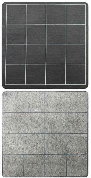 Megamat: 1in Reversible Black-Grey Squares (34.5in x 48in Playing Surface) - Chessx