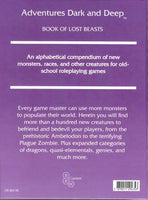 Adventures Dark & Deep Book of Lost Beasts - BRW Games