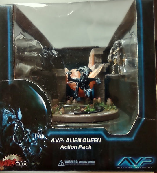 HorrorClix AVP Alien Queen Action Pack - Wizkids