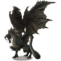 Adult Black Dragon - Icons of the Realms