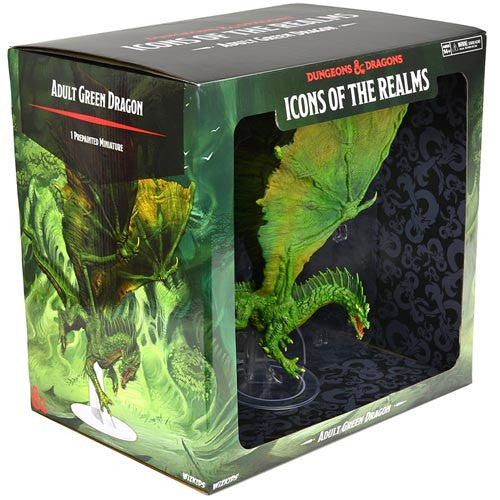 Adult Green Dragon - Icons of the Realms