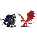 Adult Red & Black Dragons - Pathfinder Battles