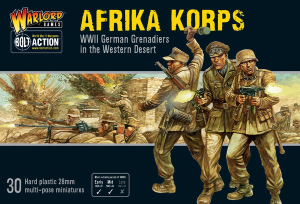 German Afrika Korps - Bolt Action