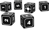 Alien Base Dice Set Black & White - Free League Publishing