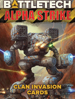 Alpha Strike Clan Invasion Cards - BattleTech