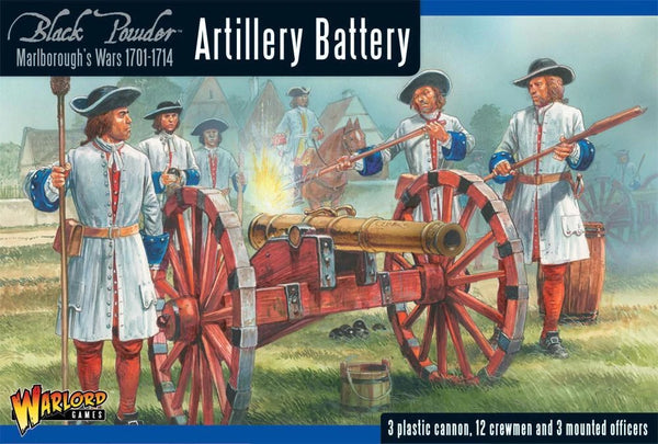 Artillery Battery Marlborough's Wars  ( 1701-1714 ) - Black Powder