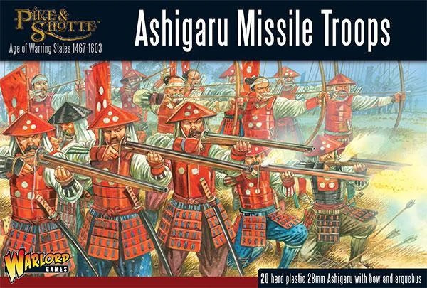 Ashigaru Missile Troops  ( Age of Warring States 1467-1603 ) - Pike & Shotte