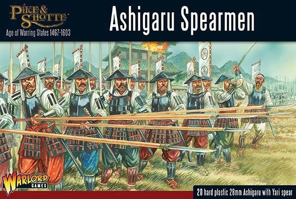 Ashigaru Spearmen ( Age of Warring States 1467-1603 ) - Pike & Shotte