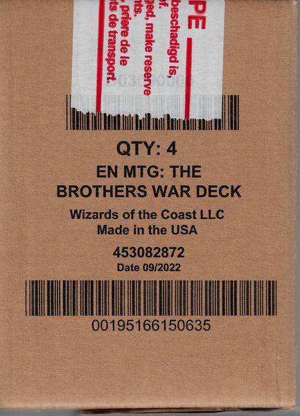 Brothers War Commander Deck Case - MTG - Magic The Gathering