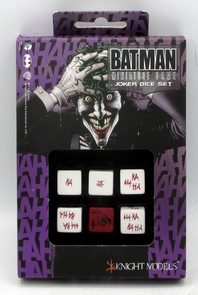 Batman Miniature Game Dice Set Joker - Knight Models