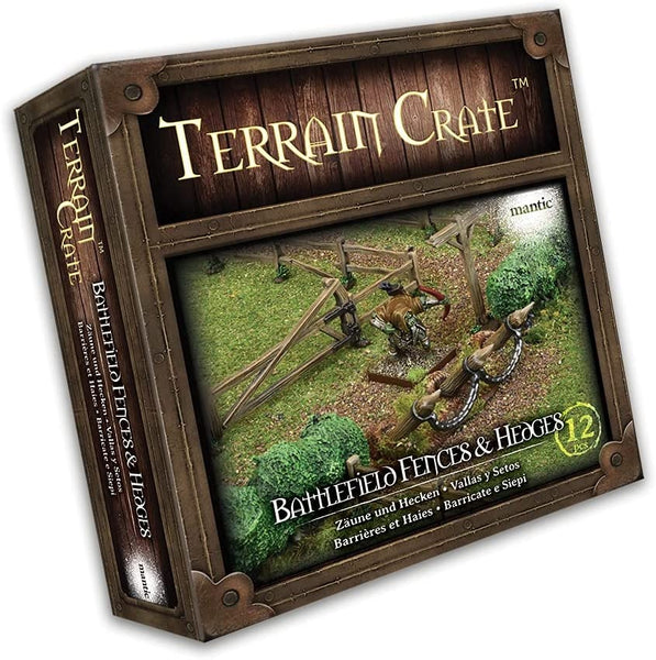 Battlefield Fences & Hedges - TerrainCrate