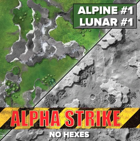 Alpha Strike Hexless Battlemat - Battletech