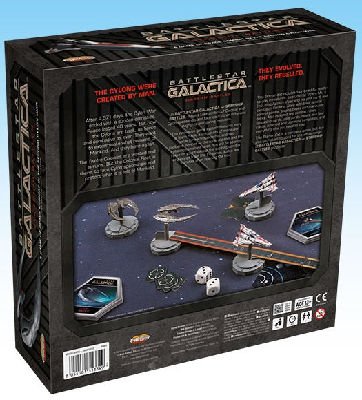 Battlestar Galactica Starship Battles Starter Set Ares Games