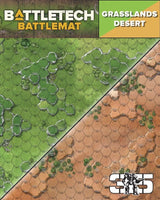 BattleTech: Battle Mat Grasslands Desert - Catalyst Game labs