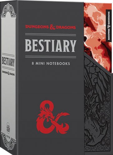 Bestiary: 8 Mini Notebooks Set - Dungeons & Dragons 5E