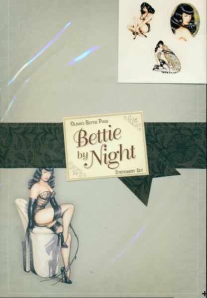 Bettie Page: Bettie by Night Stationery Set - Dark Horse Deluxe