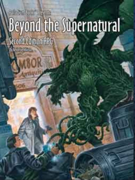 Beyond the Supernatural 2nd Edition: Core Rulebook (Hard Cover) - Palladium Supernatural