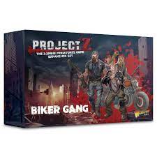 Project Z The Zombie Miniatures Game Expansion Set: Biker Gang