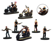 Project Z The Zombie Miniatures Game Expansion Set: Biker Gang