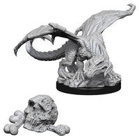 Black Dragon Wyrmling - Nolzur's Marvelous Unpainted Minis