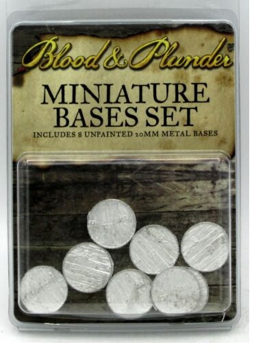 Metal Miniature Bases Set - Blood & Plunder