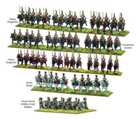 Waterloo Campaign British Heavy Cavalry Brigade - Black Powder Epic Battles