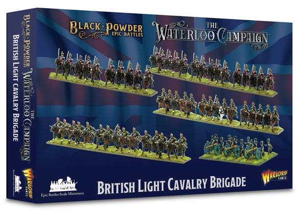 Waterloo Campaign British Light Cavalry Brigade - Black Powder Epic Battles