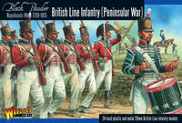 British Line Infantry Peninsular War Napoleonic Wars ( 1789-1815 ) - Black Powder