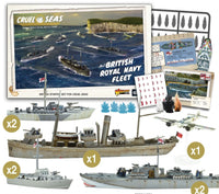 British Royal Navy Fleet ( Missing Wakes ) - Cruel Seas