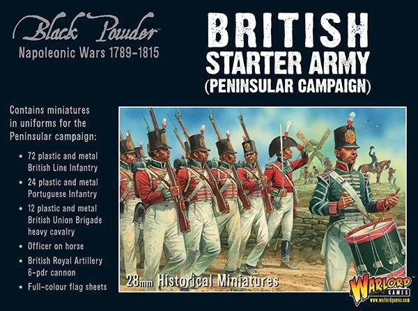 British Starter Army Peninsular Campaign Napoleonic Wars ( 1789-1815 ) - Black Powder