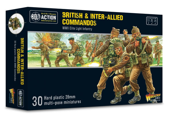 British & Inter - Allied Commandos - Bolt Action