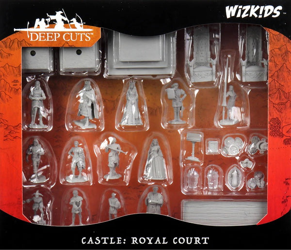 Castle: Royal Court - Deep Cuts Unpainted Minis