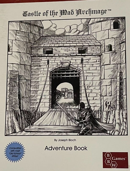 Castle of the Mad Archmage: Adventure Book (Old School RPGs) - BRW Games