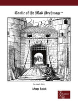 Castle of the Mad Archmage: Map Book (Old School RPGs) - BRW Games