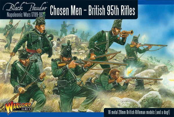 Chosen Men British 95th Rifles Napoleonic Wars ( 1789-1815 ) - Black Powder