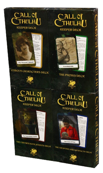 Call of Cthulhu Keepers Decks - Chaosium