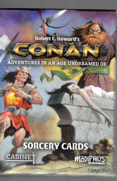 Conan Adventures in an Age Undreamed Of Sorcery Cards - Modiphius