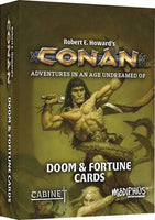 Conan: Adventures in an Age Undreamed of Doom and Fortune Cards - Modiphus Entertainment