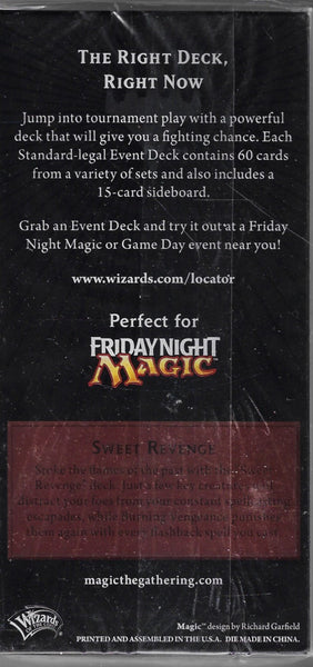 2013 Core Set Event Deck Sweet Revenge - MTG - Magic The Gathering MantisGamingStudios 2013 Core Set Event Deck Sweet Revenge - MTG - Magic The Gathering MantisGamingStudios