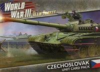 Czechoslovak Unit Cards Pack - World War III Team Yankee