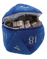 D20 Plush Dice Bag Blue - Ultra Pro