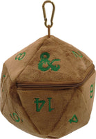 D20 Plush Dice Bag Copper and Green - Ultra Pro